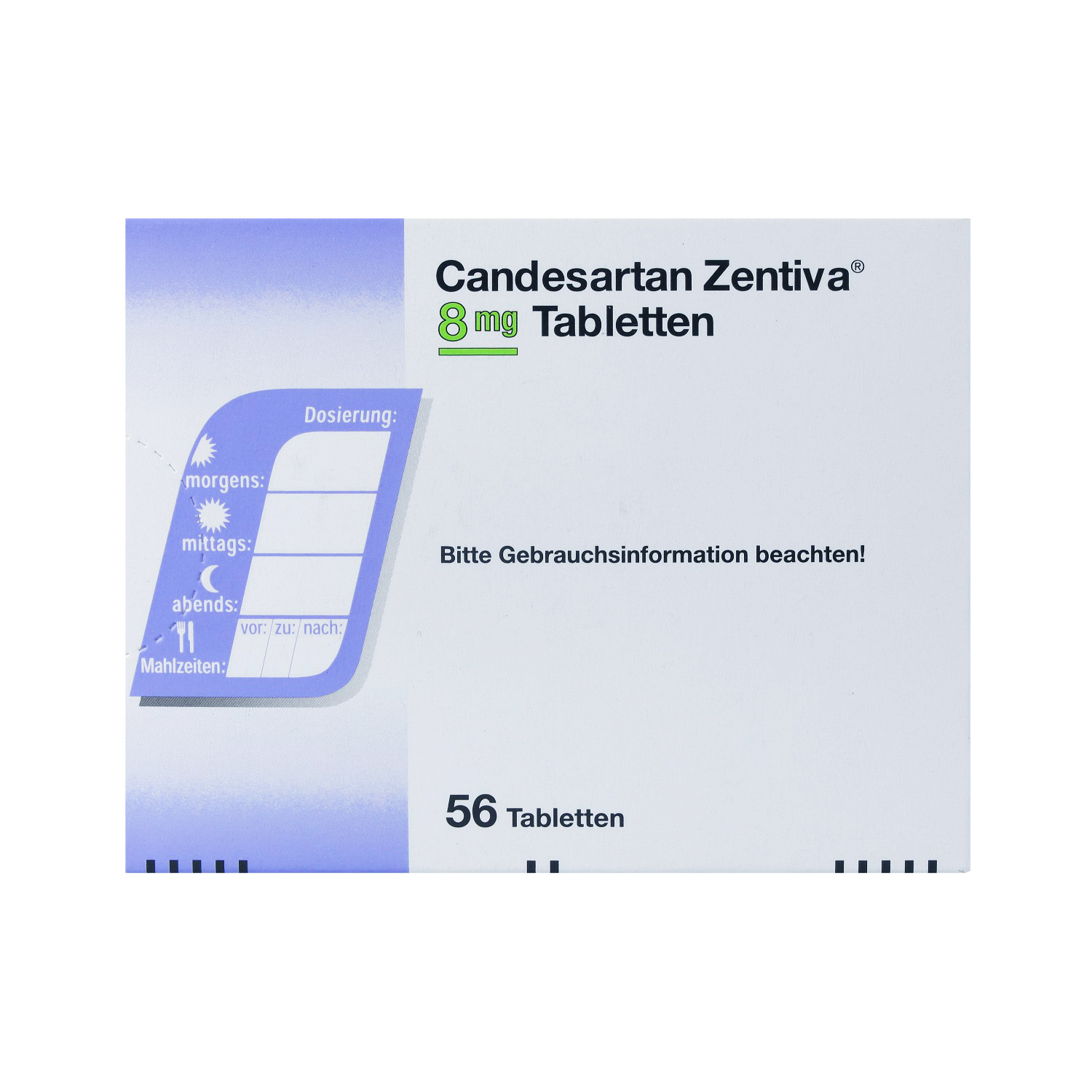 CANDESARTAN Zentiva 8 mg Tabletten
