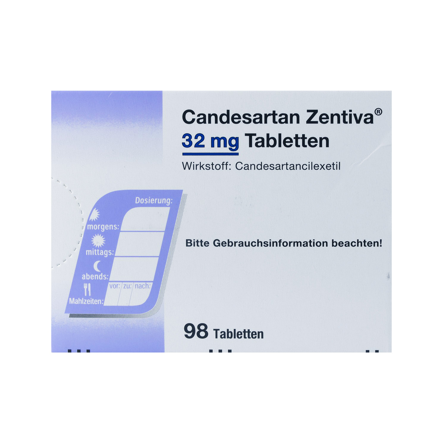 CANDESARTAN Zentiva 32 mg Tabletten