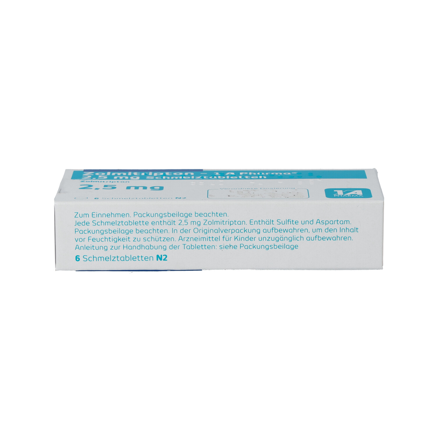ZOLMITRIPTAN-1A Pharma 2,5 mg Schmelztabletten