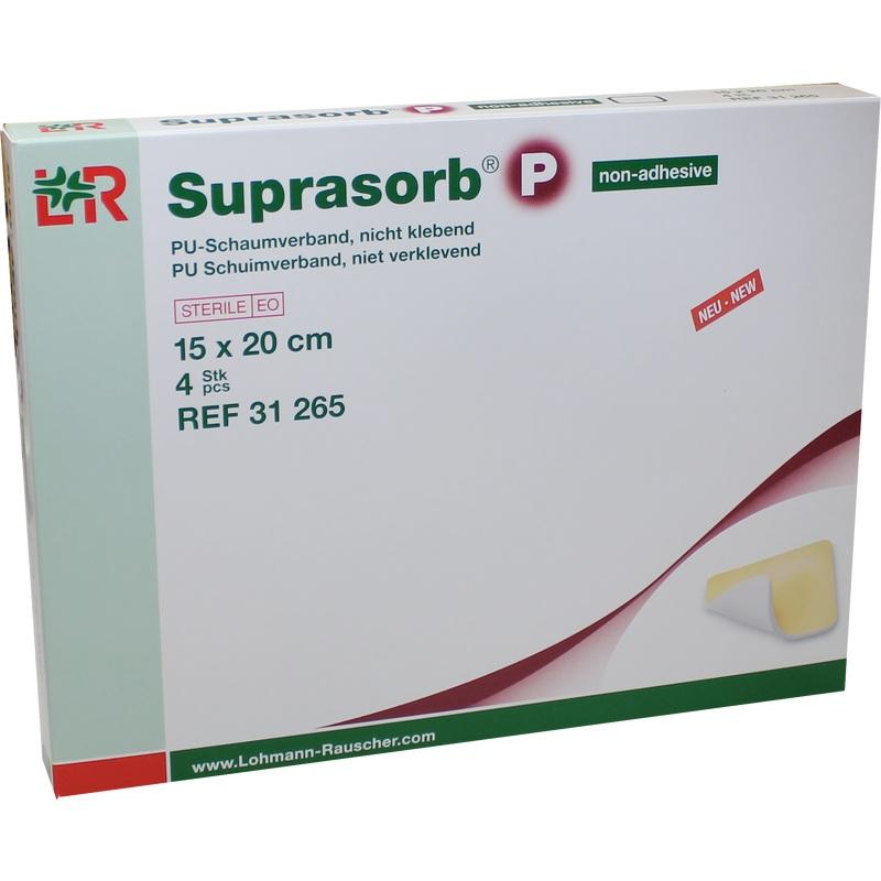 SUPRASORB P PU-Schaumv.nicht klebend 15x20 cm
