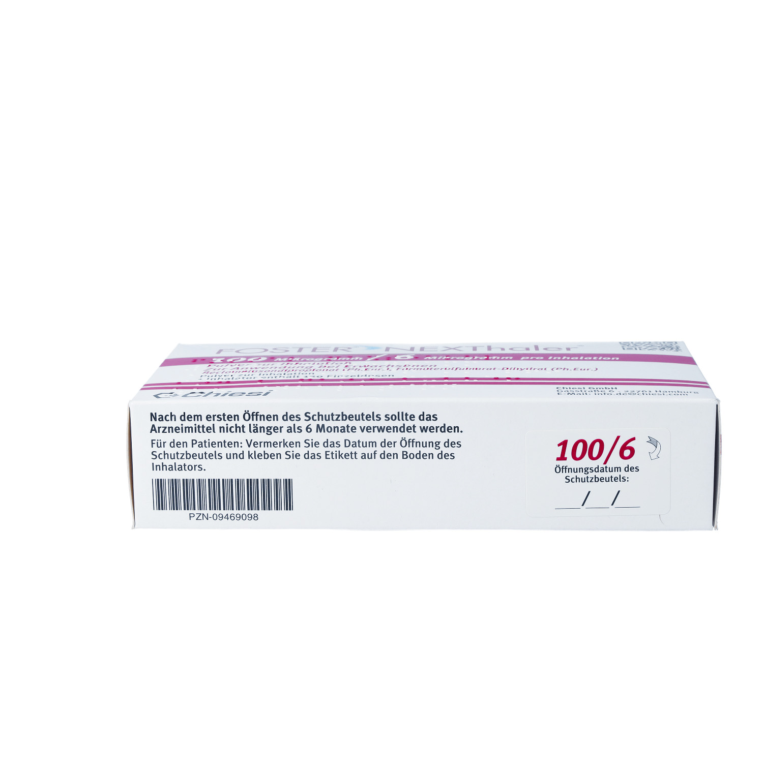 FOSTER NEXThaler 100/6 μg 120 ED Inhalationspulver