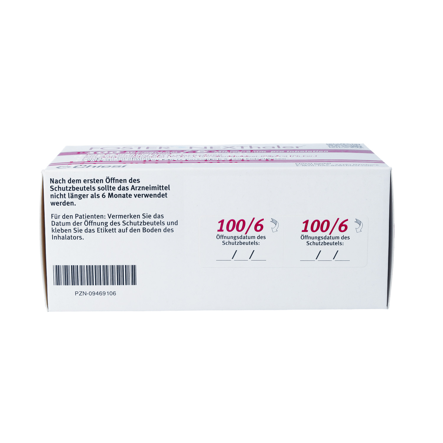 FOSTER NEXThaler 100/6 μg 120 ED Inhalationspulver