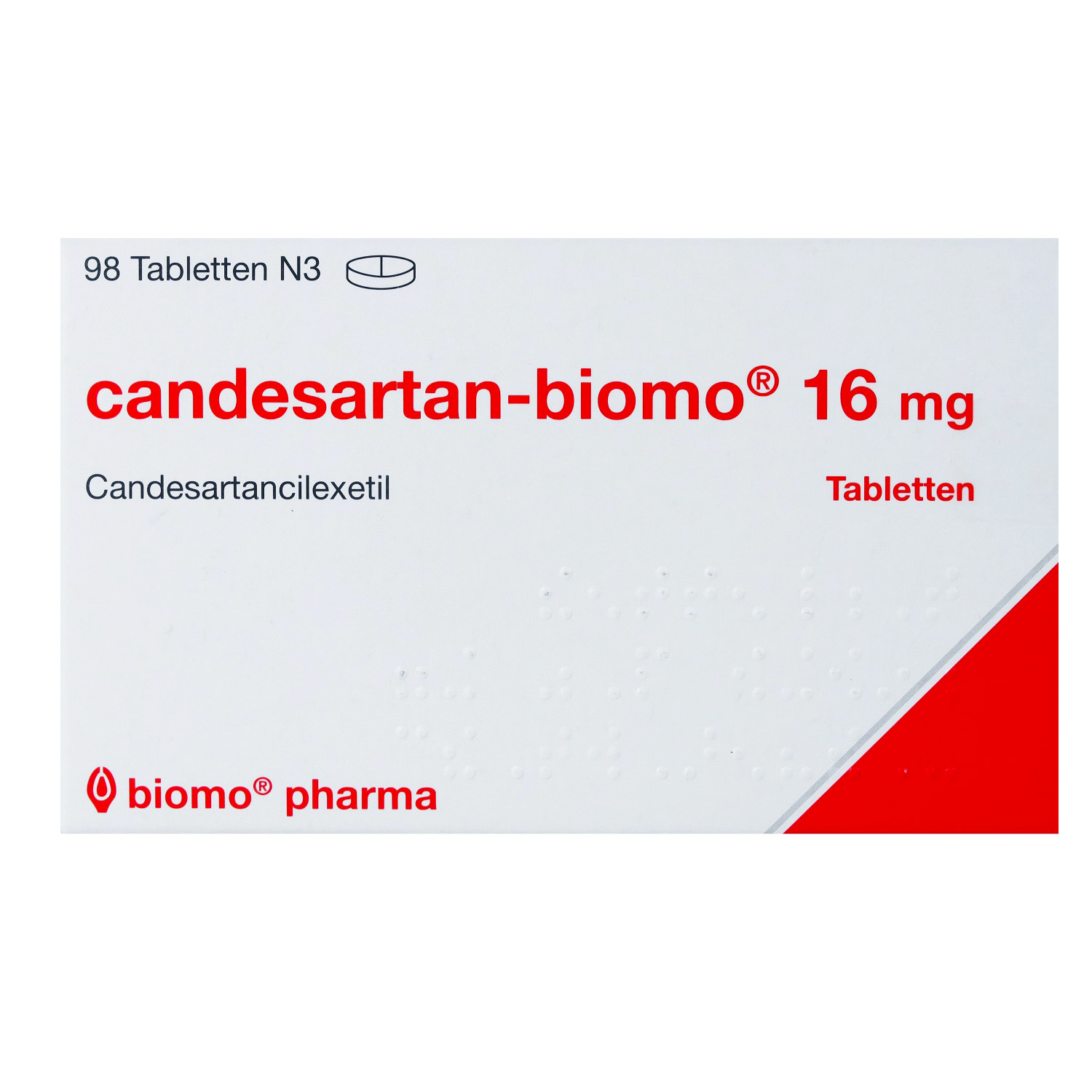 CANDESARTAN-biomo 16 mg Tabletten