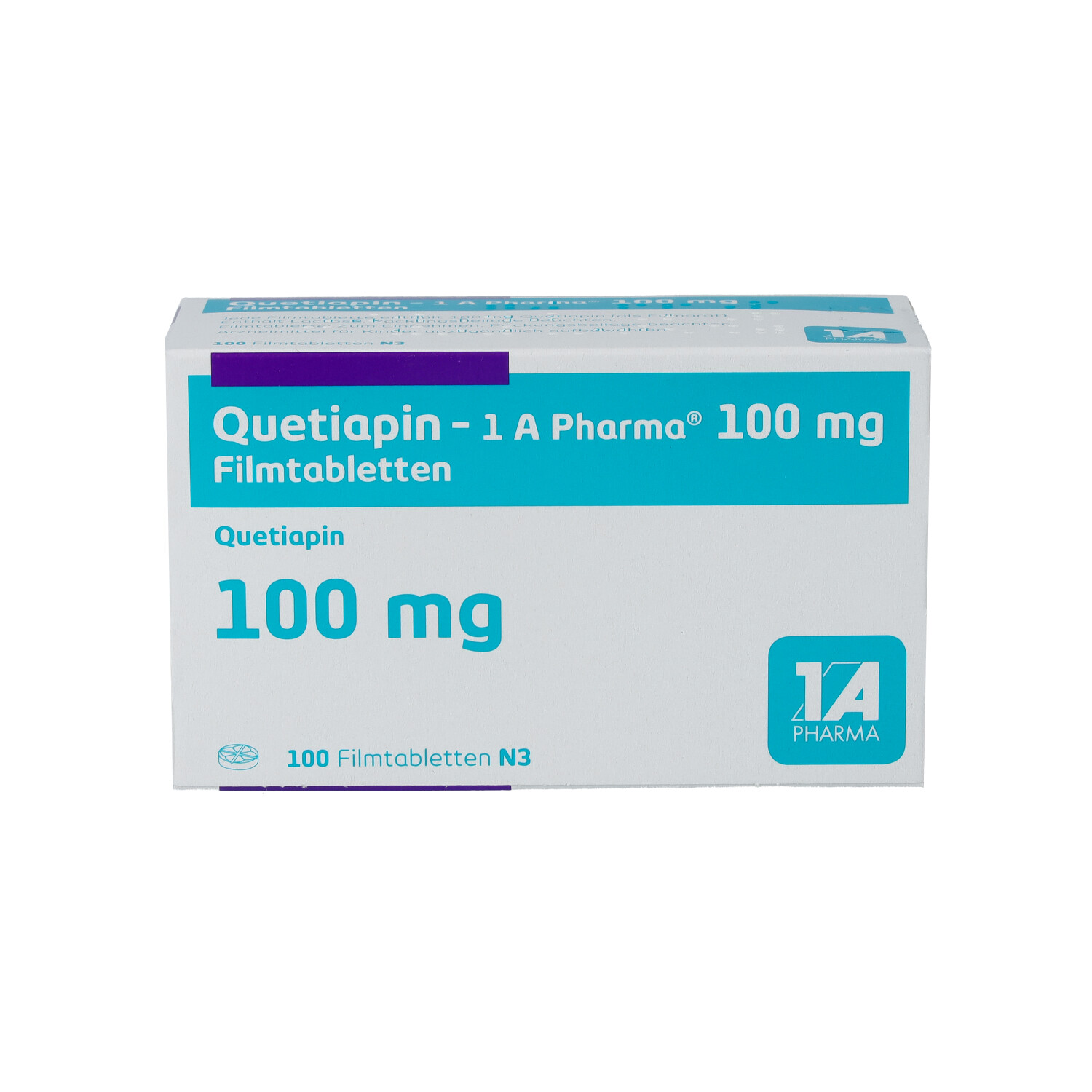 QUETIAPIN-1A Pharma 100 mg Filmtabletten