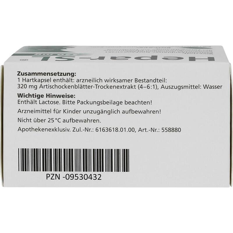 HEPAR-SL 320 mg Hartkapseln