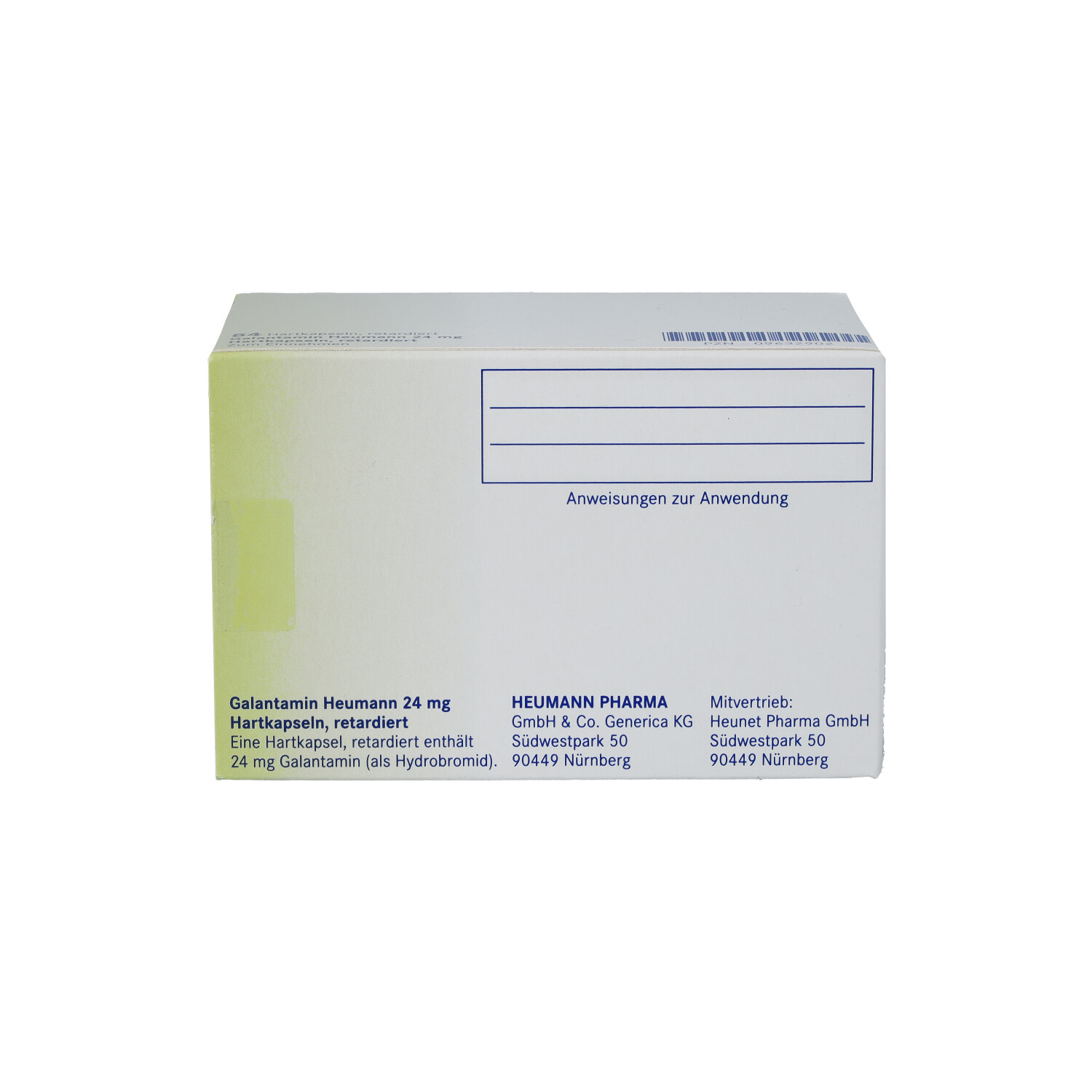 GALANTAMIN Heumann 24 mg Hartkapseln retardiert