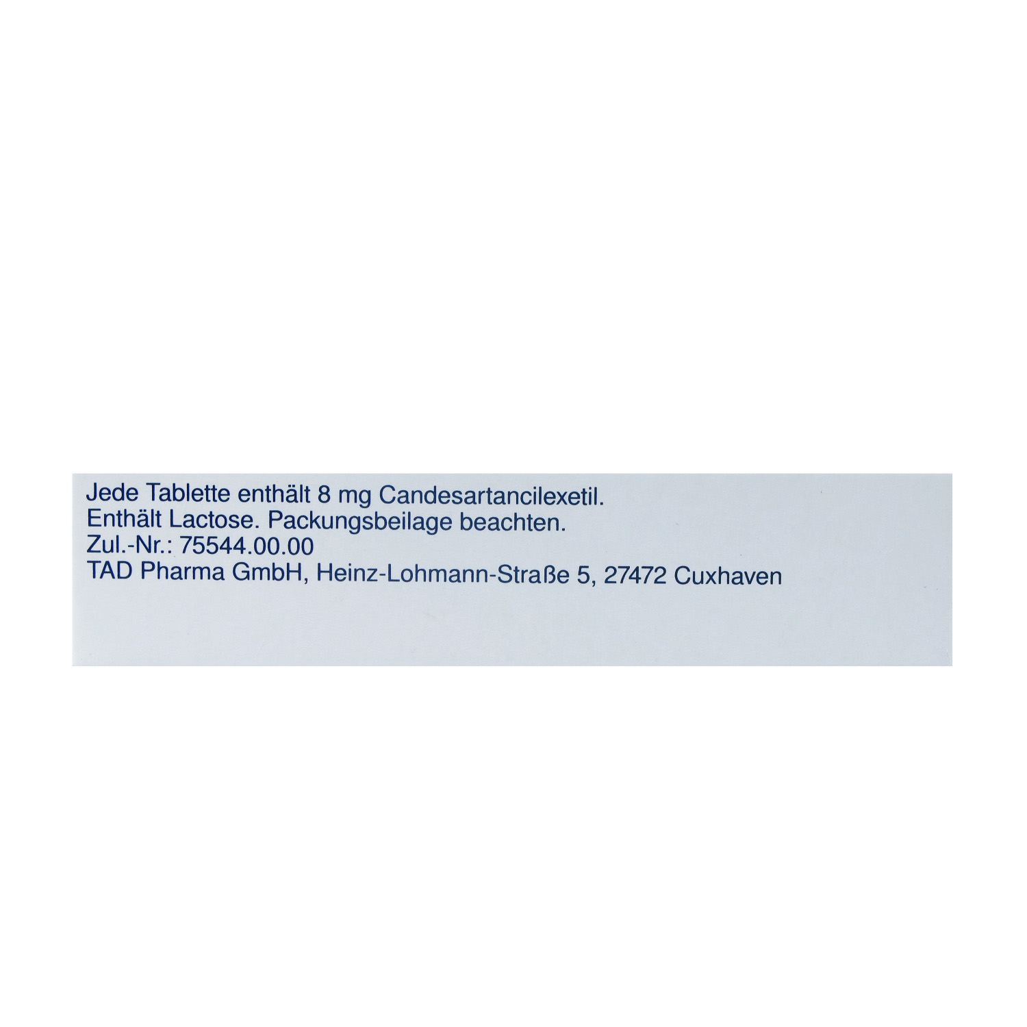 CANDECOR 8 mg Tabletten