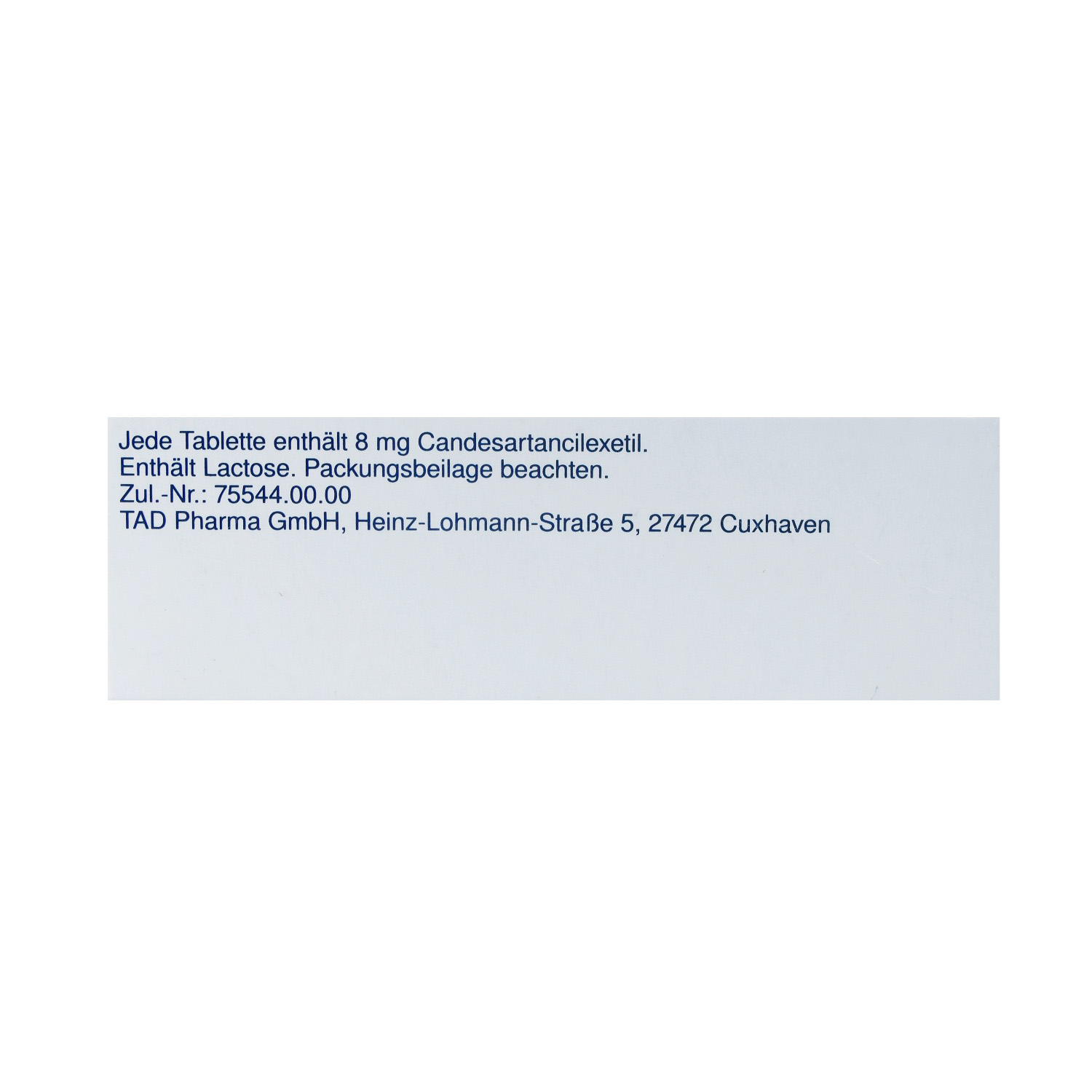 CANDECOR 8 mg Tabletten