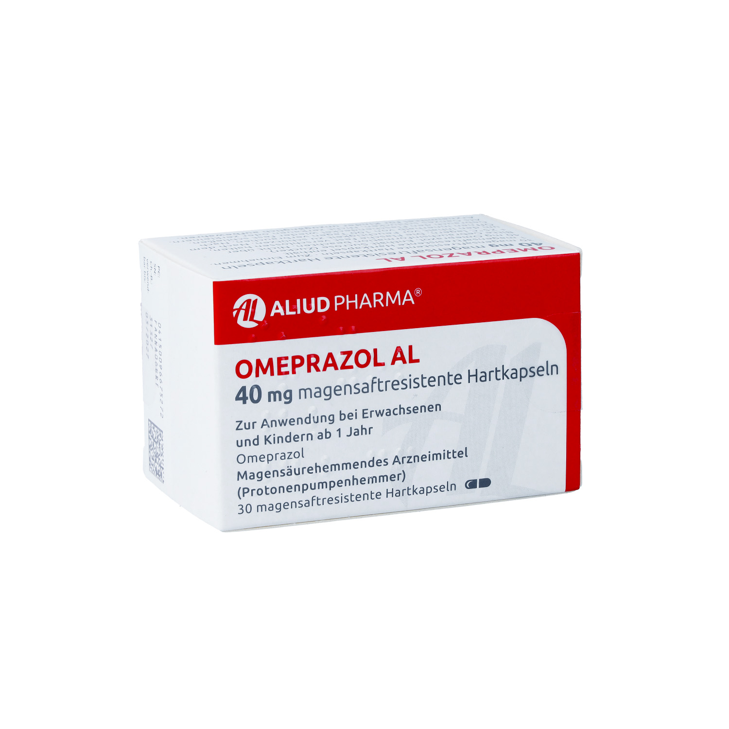 OMEPRAZOL AL 40 mg magensaftresistente Hartkapseln