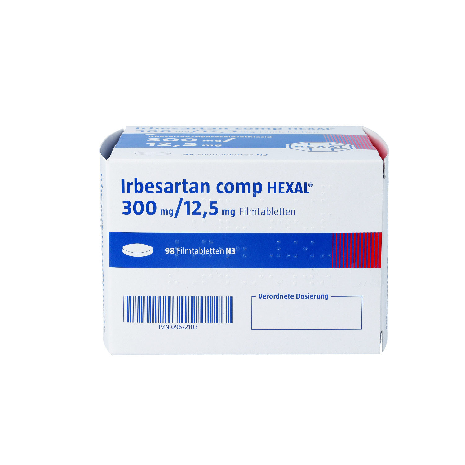 IRBESARTAN comp HEXAL 300 mg/12,5 mg Filmtabletten