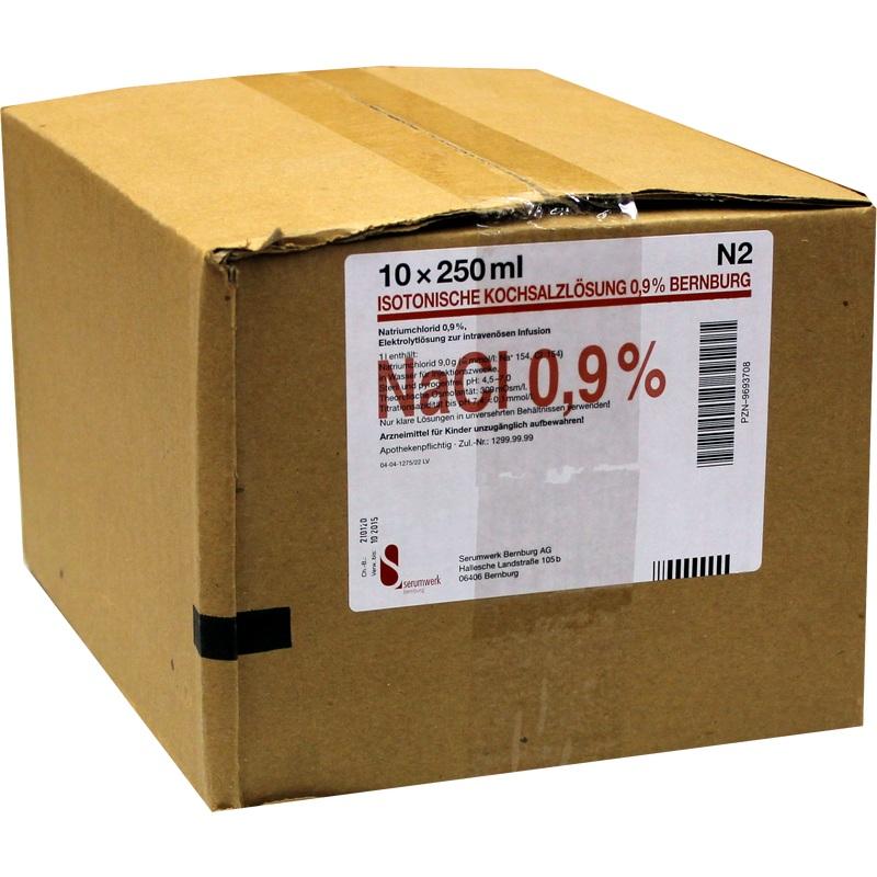 ISOTONISCHE Kochsalzlsg.0,9% Bernburg Inf.-L.PE