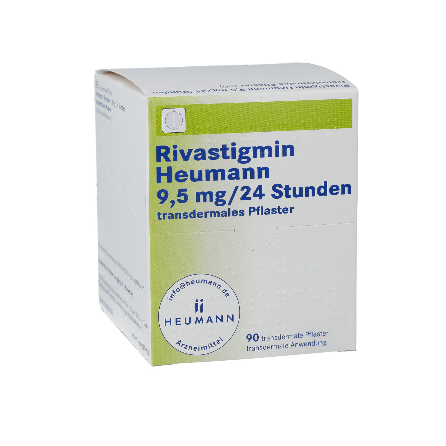 RIVASTIGMIN Heumann 9,5 mg/24 Std. transd.Pflaster