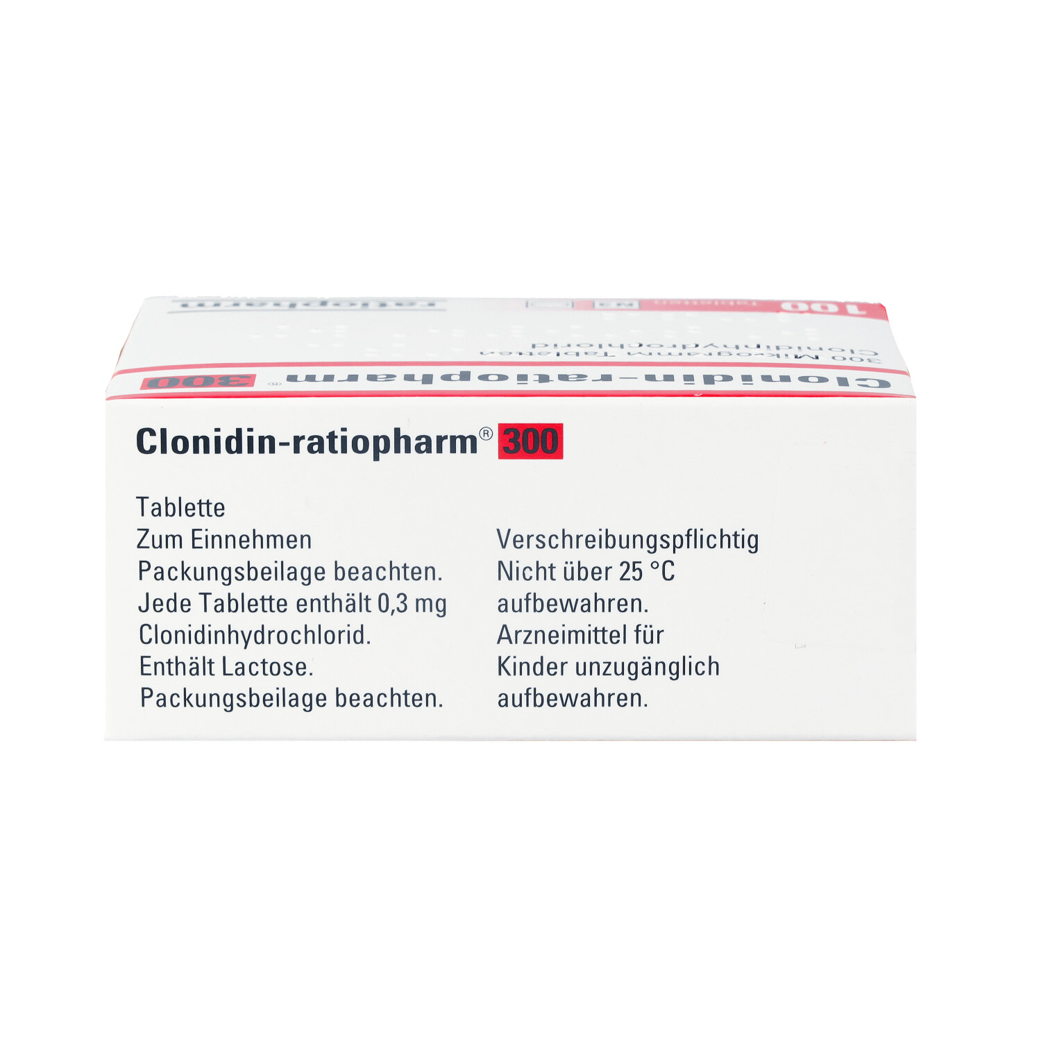 CLONIDIN-ratiopharm 300 Tabletten