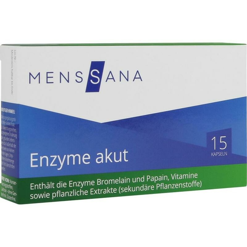 ENZYME akut MensSana Kapseln