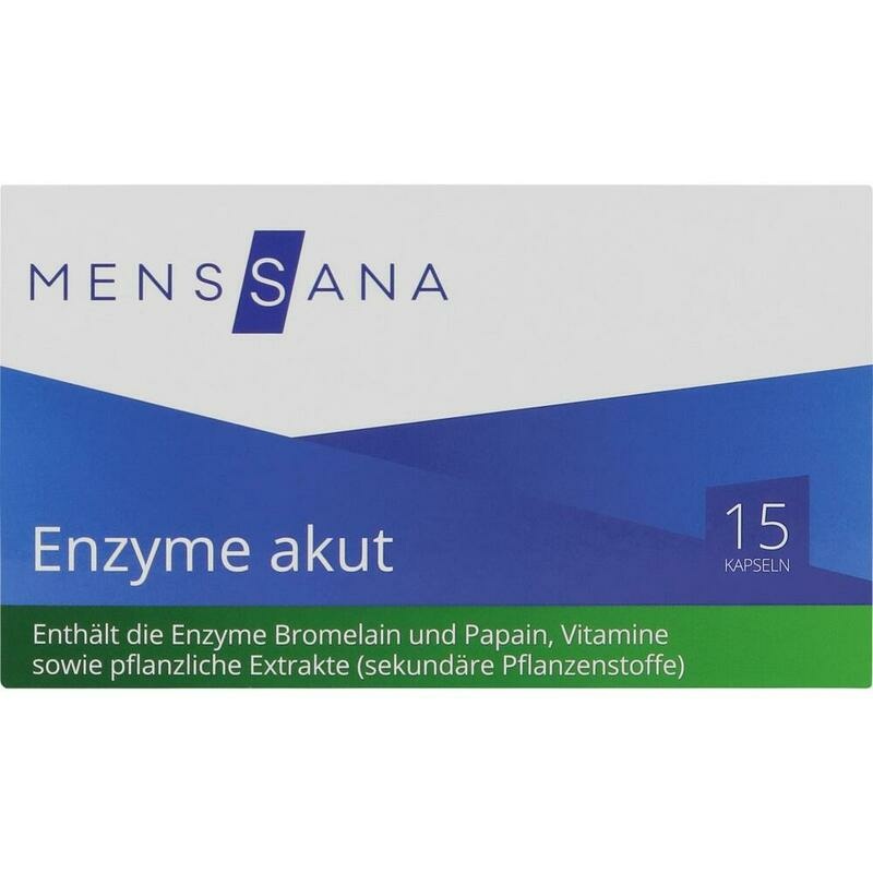 ENZYME akut MensSana Kapseln