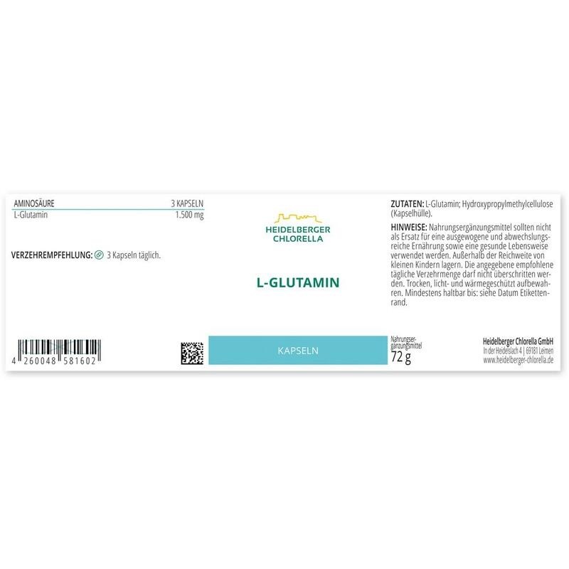 L-GLUTAMIN KAPSELN