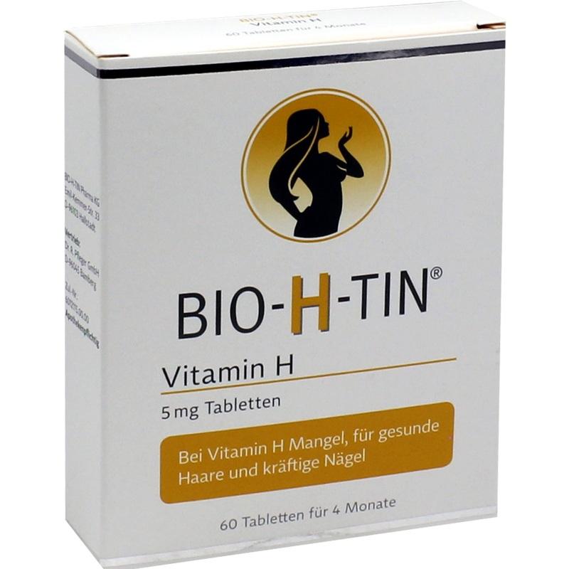 BIO-H-TIN Vitamin H 5 mg für 4 Monate Tabletten