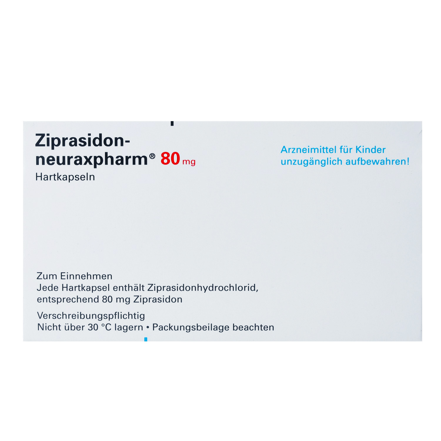 ZIPRASIDON-neuraxpharm 80 mg Hartkapseln