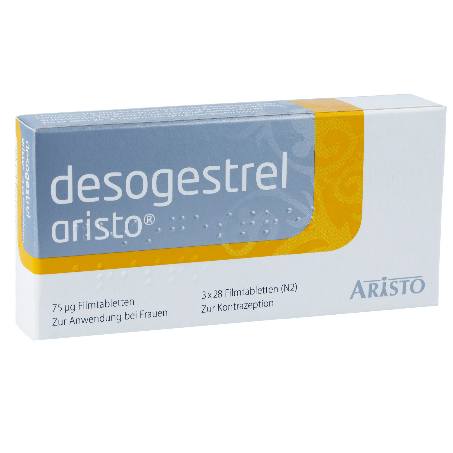 DESOGESTREL Aristo 75 μg Filmtabletten