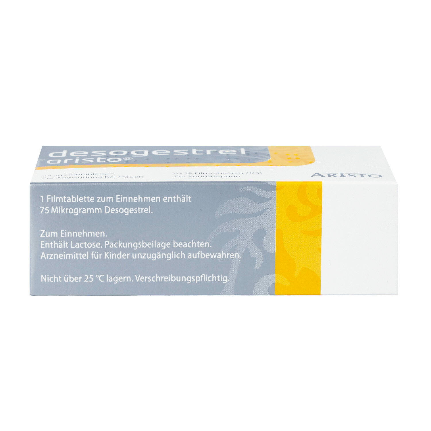 DESOGESTREL Aristo 75 μg Filmtabletten