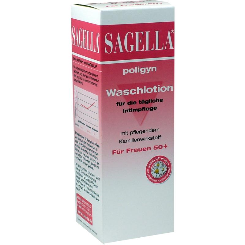 SAGELLA poligyn Intimwaschlotion für Frauen 50+