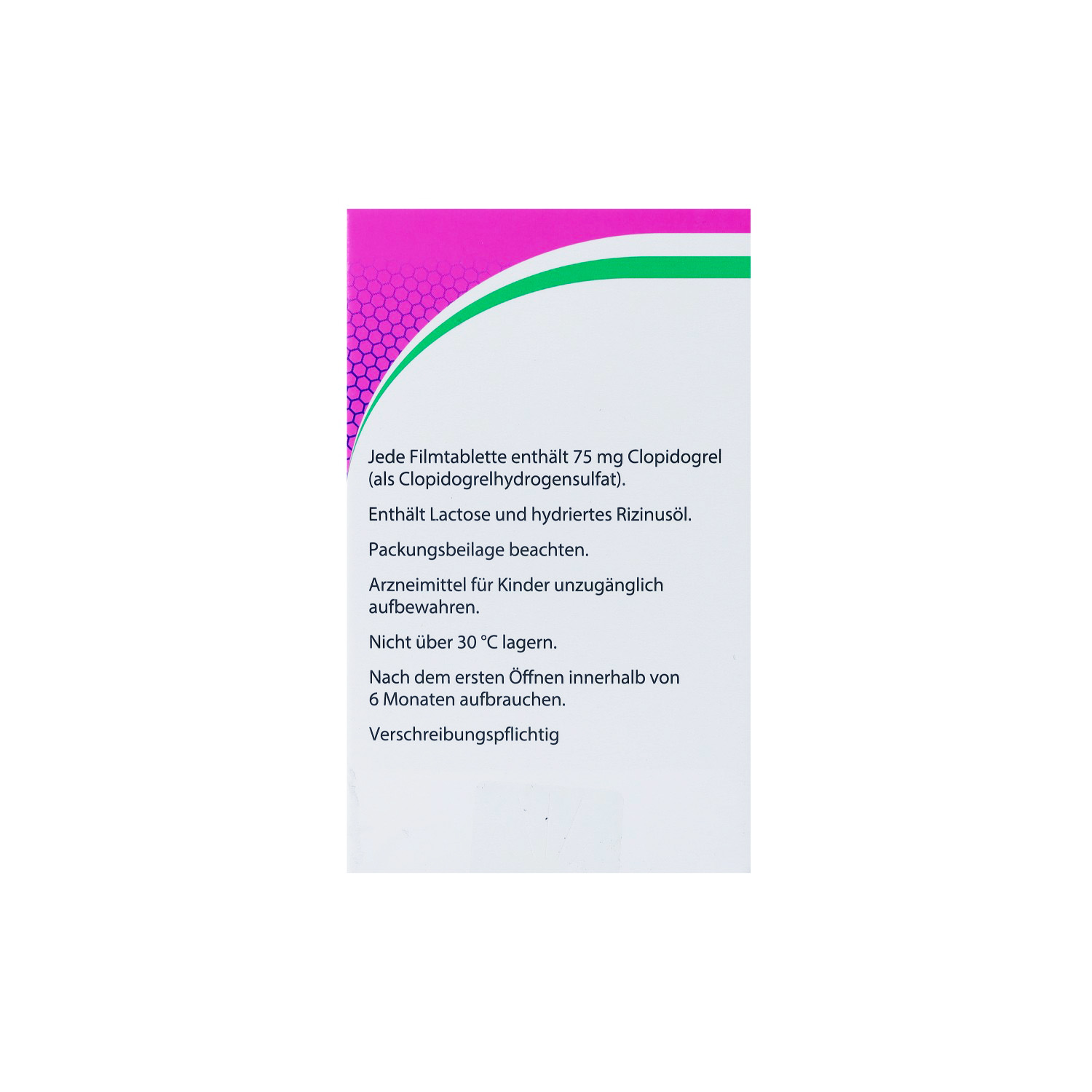 CLOPIDOGREL Aurobindo 75 mg Filmtabletten