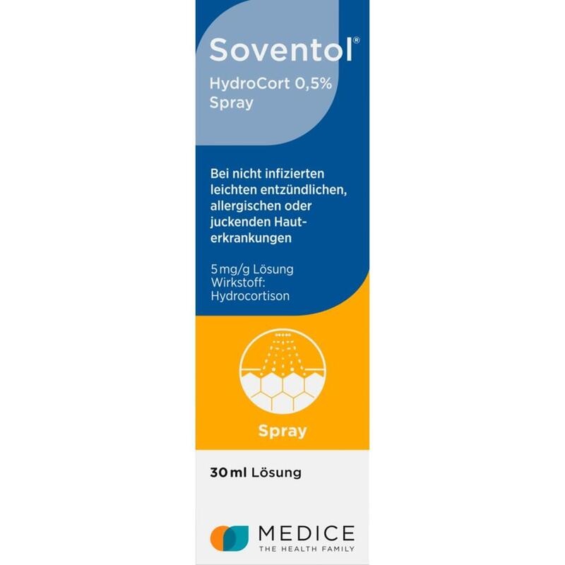 SOVENTOL Hydrocort 0,5% Spray