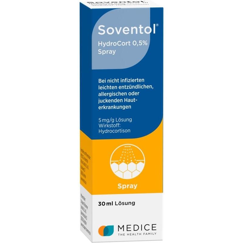 SOVENTOL Hydrocort 0,5% Spray