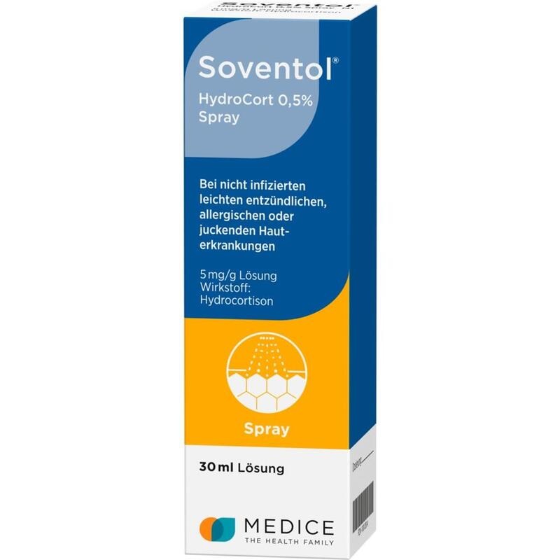 SOVENTOL Hydrocort 0,5% Spray