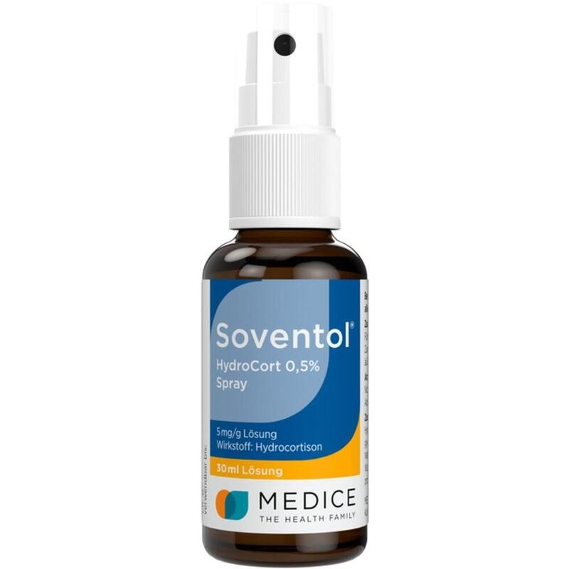 SOVENTOL Hydrocort 0,5% Spray