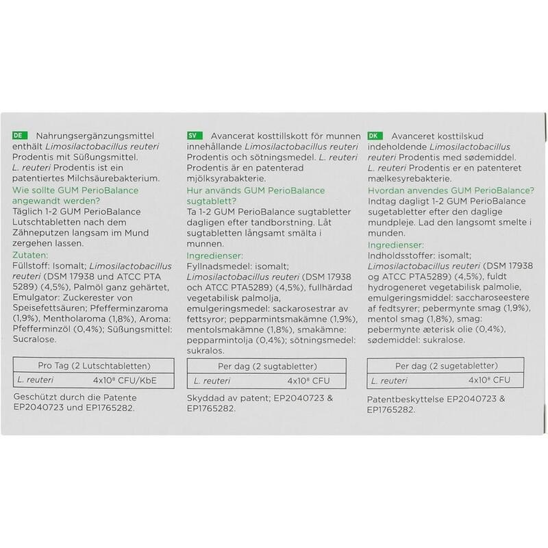 GUM PerioBalance Lutschtabletten