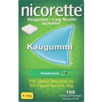 NICORETTE Kaugummi 4 mg freshmint