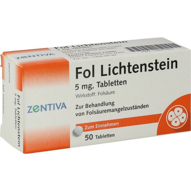 FOL Lichtenstein 5 mg Tabletten