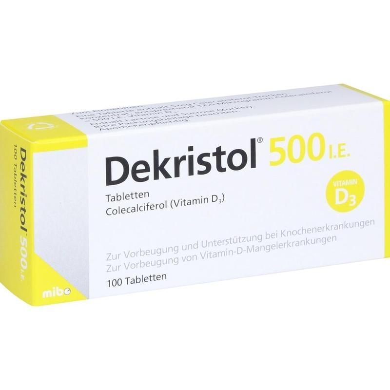 DEKRISTOL 500 I.E. Tabletten