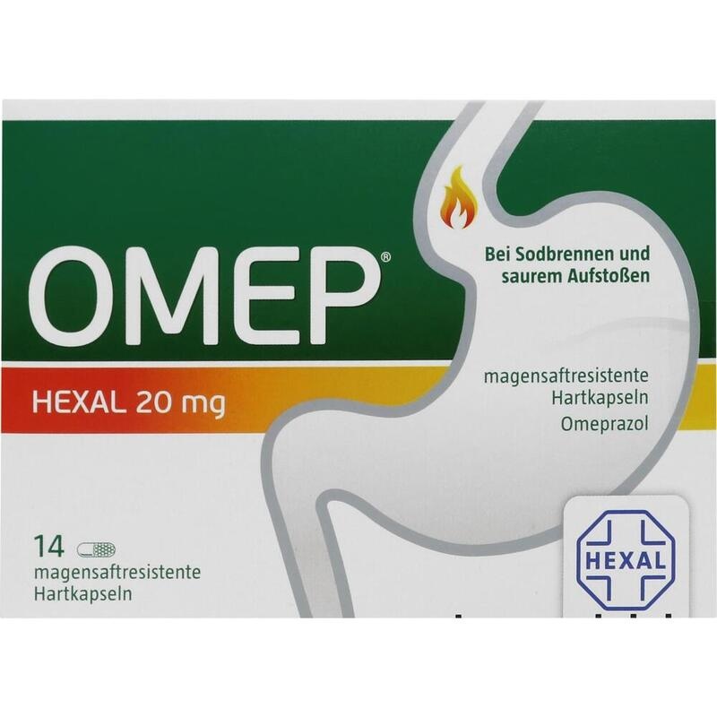 OMEP HEXAL 20 mg magensaftresistente Hartkapseln