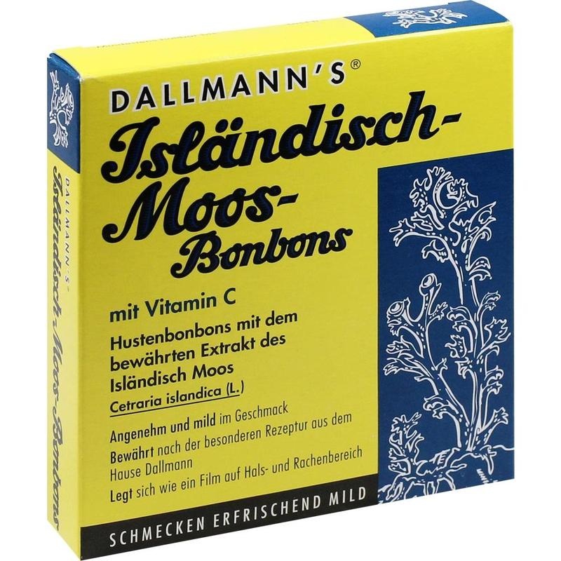DALLMANN'S Isländisch Moos Bonbons