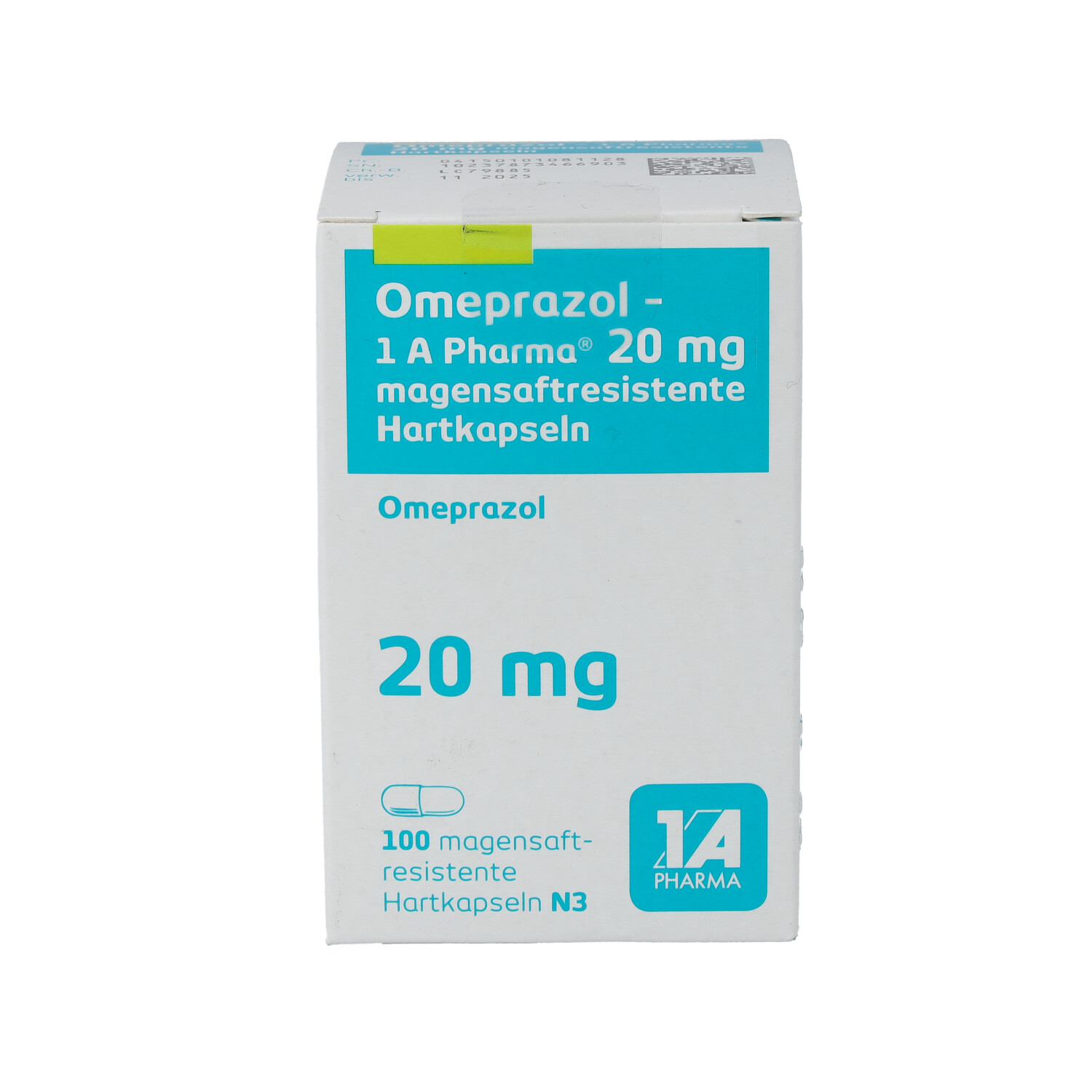 OMEPRAZOL-1A Pharma 20 mg magensaftres.Hartkapseln