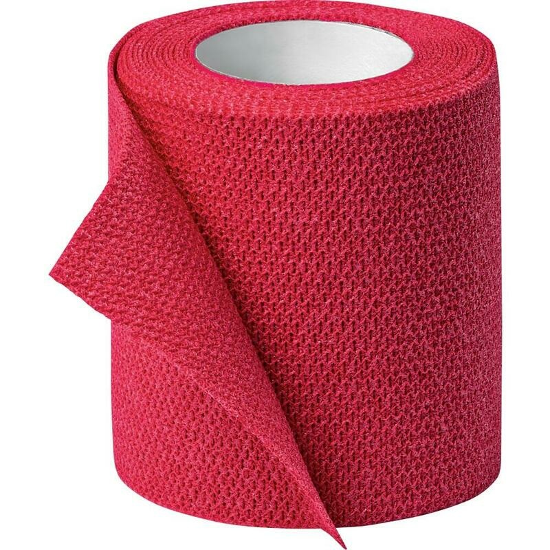IDEALAST-haft color Binde 6 cmx4 m rot