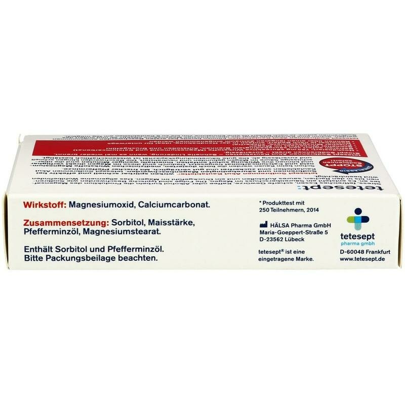 TETESEPT Sodbrennen Akut Kautabletten