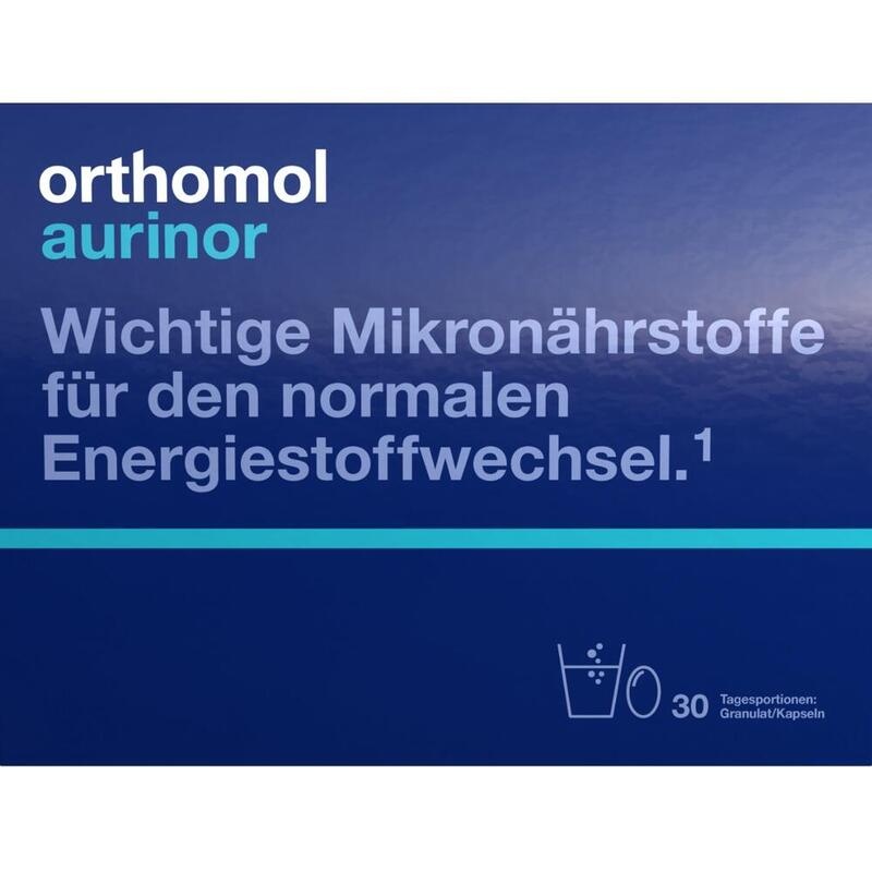 ORTHOMOL aurinor Granulat/Kaps.Kombipack.