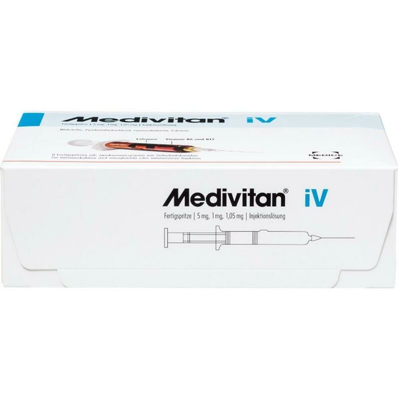 MEDIVITAN iV Injektionslösung in Zweikammerspritze