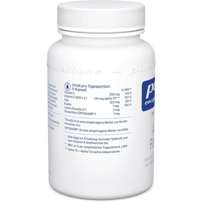 PURE ENCAPSULATIONS AMD Formel Kapseln