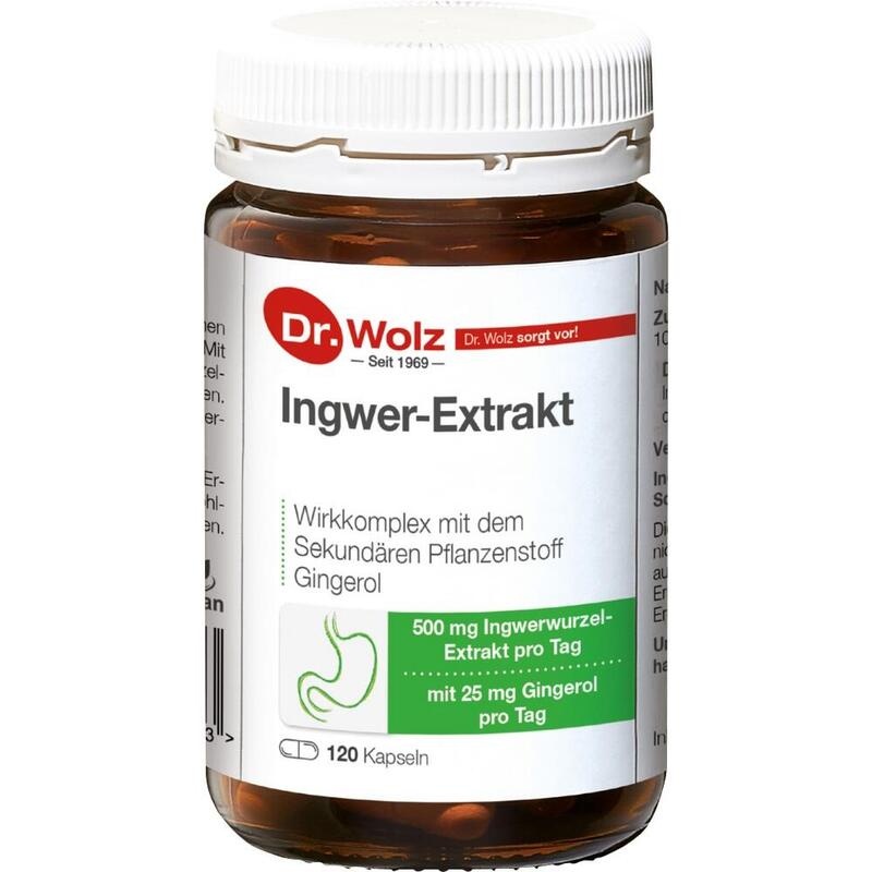 INGWER EXTRAKT Dr.Wolz Kapseln