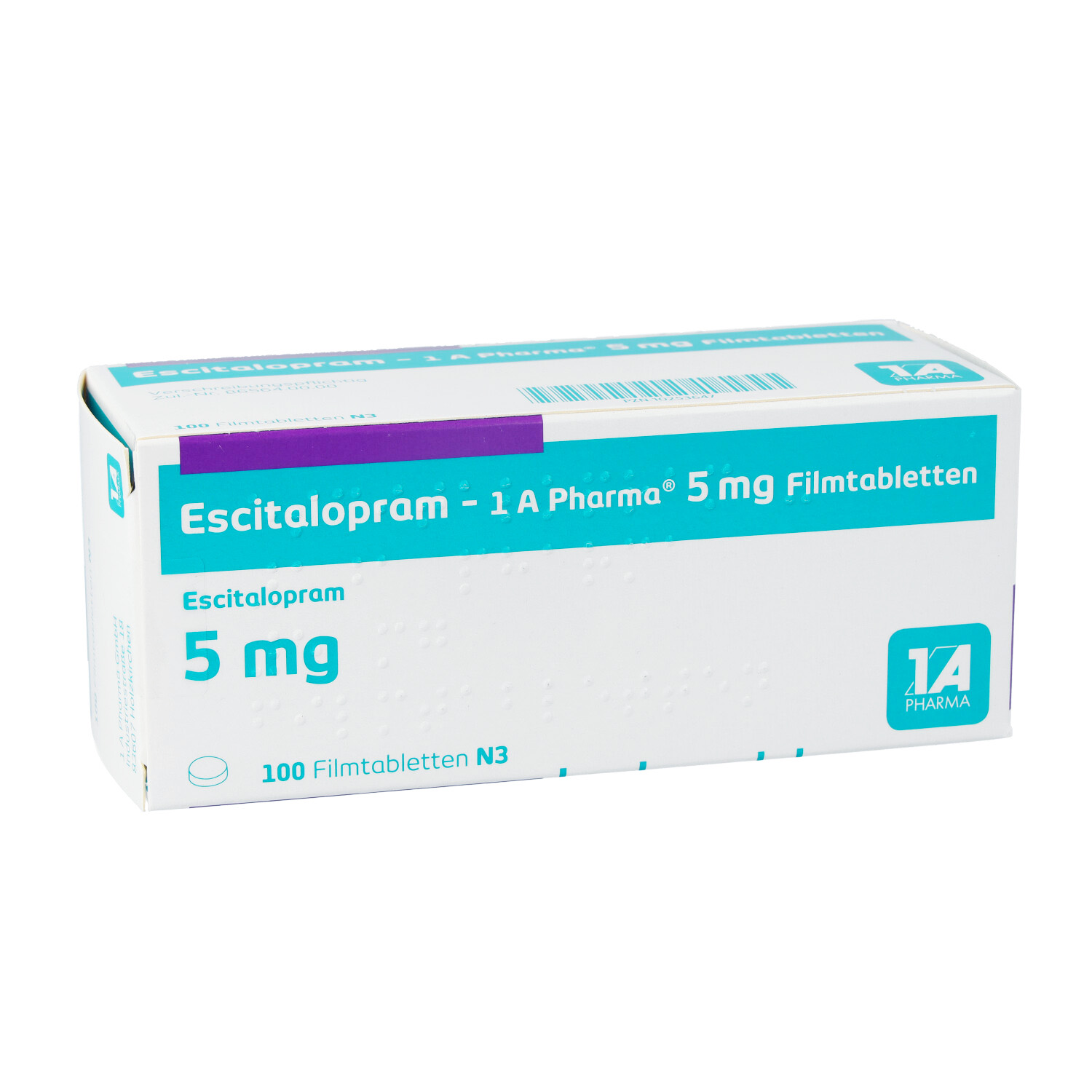 ESCITALOPRAM-1A Pharma 5 mg Filmtabletten