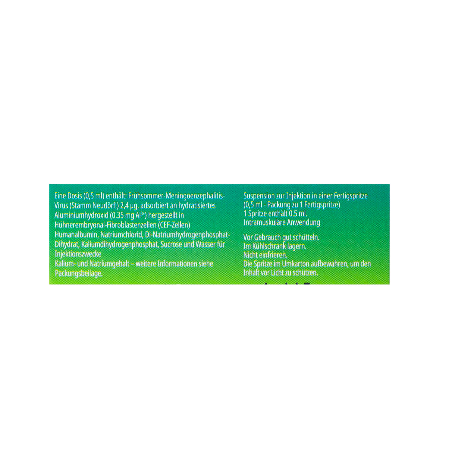 FSME-IMMUN 0,5ml Erwachsene Inj.-Susp.FS o.Kan.