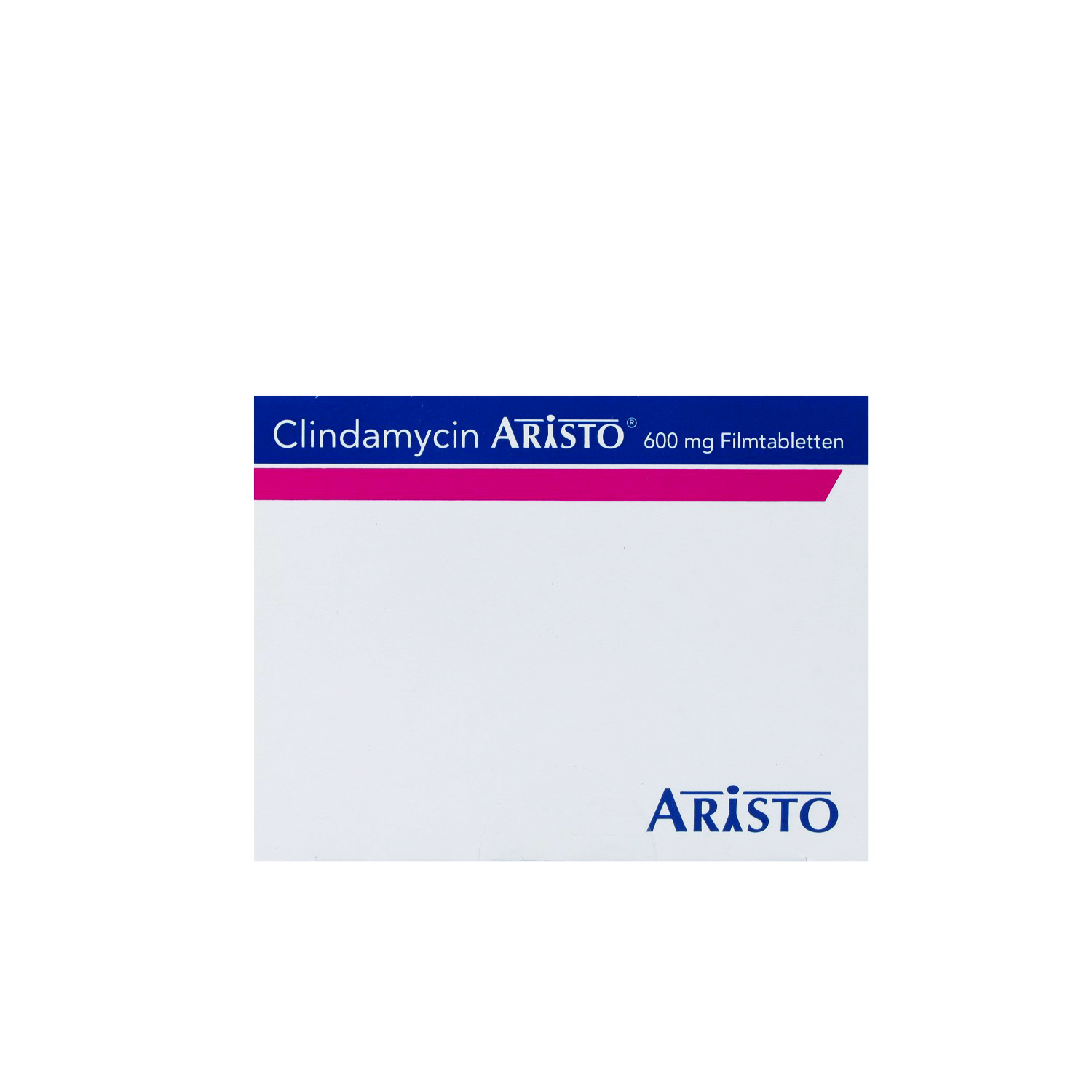 CLINDAMYCIN Aristo 600 mg Filmtabletten