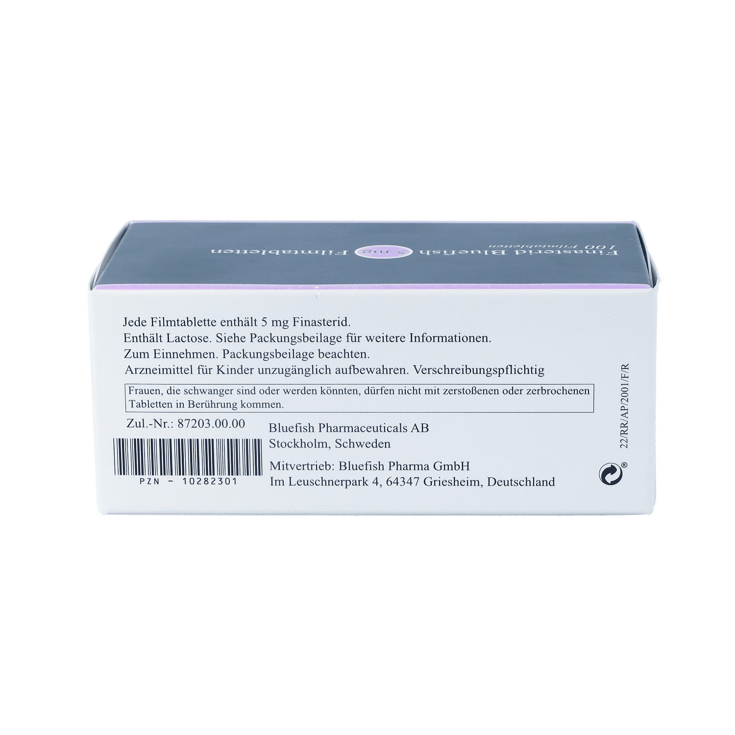 FINASTERID Bluefish 5 mg Filmtabletten