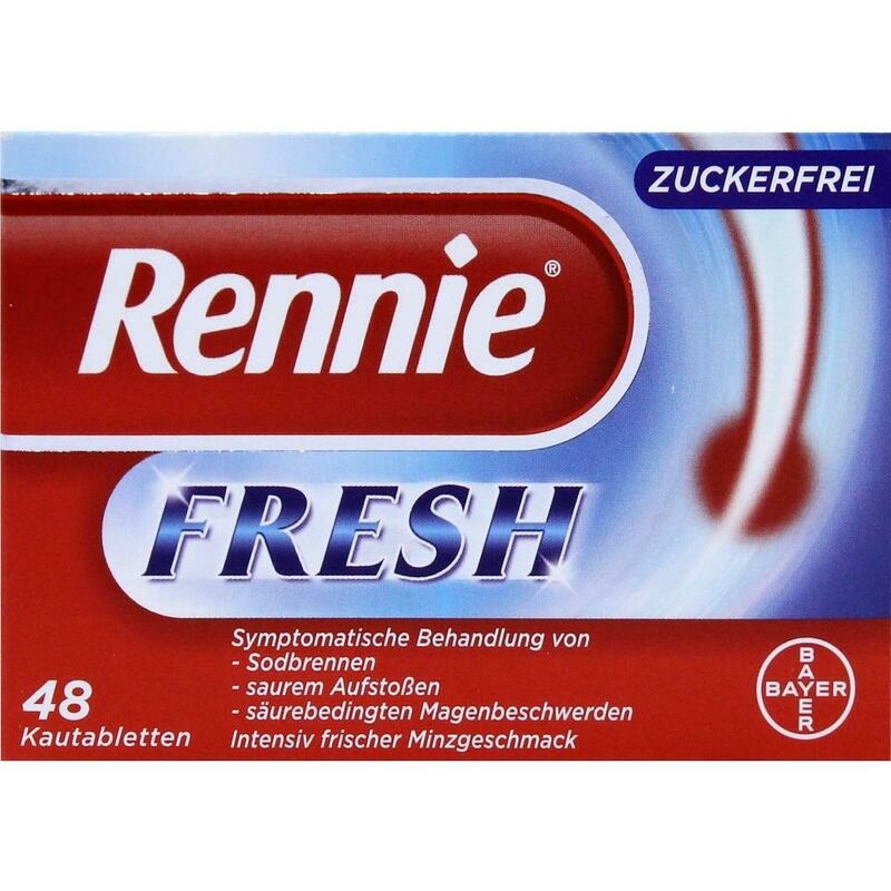 RENNIE FRESH Kautabletten