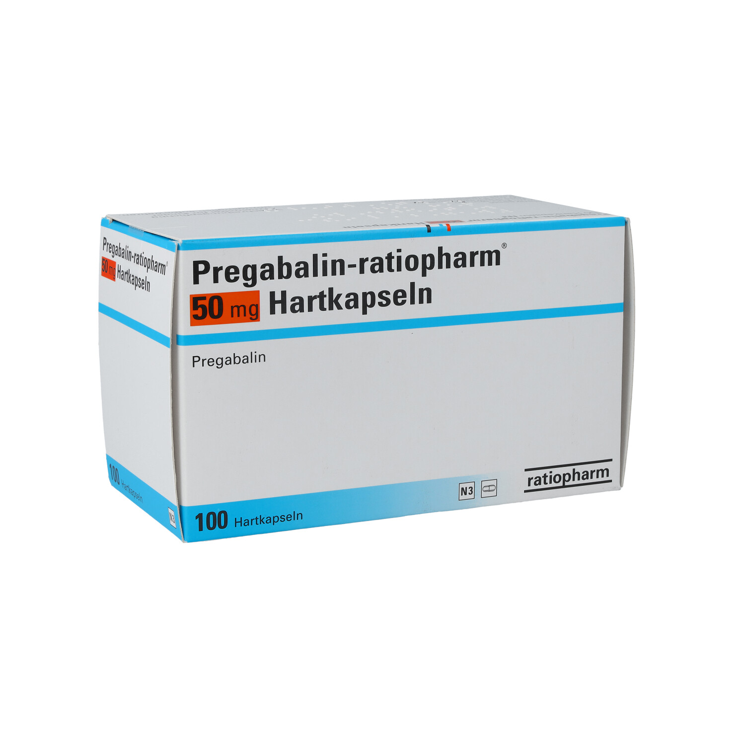 PREGABALIN-ratiopharm 50 mg Hartkapseln