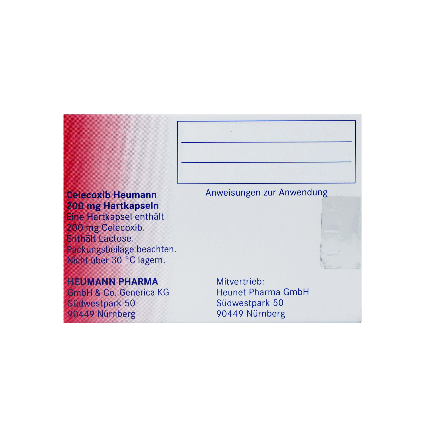 CELECOXIB Heumann 200 mg Hartkapseln